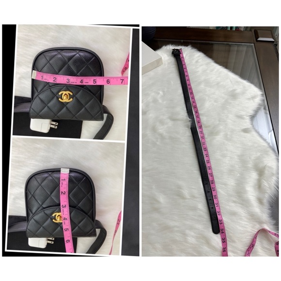 Auth CC Belt Bag Caviar size 80/32 - Picture 16 of 16